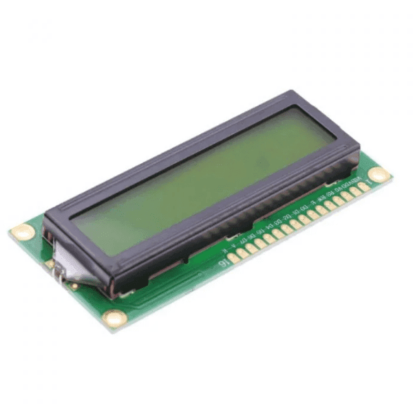 16x2 LCD Display with Gray Backlight