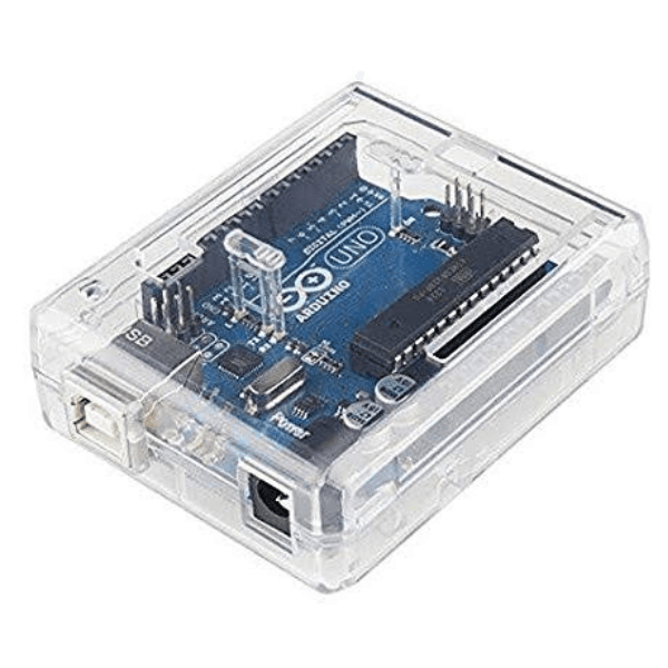 Transparent White ABS Plastic Case for UNO R3