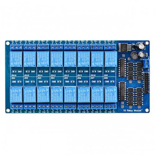 RELAY BOARD MODULE 16 CHANNEL 12V