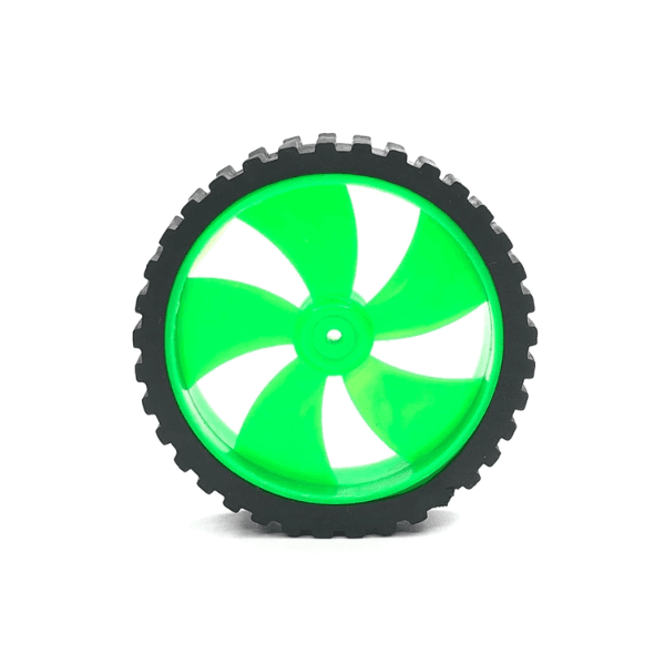 45mm x 11mm Wheel for BO DC Motor | Durable Plastic Robot Wheel for For Motor Toy Car
